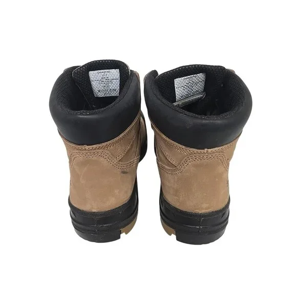 Dakota Men's 6” 6006 Quad Comfort Steel Toe Fresh Tech Work Boots Tan Size 10.5M - Picture 3 of 8
